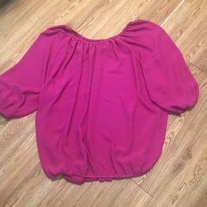 3/$15💥 Lane Bryant Pink Blouse